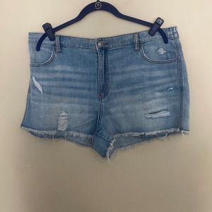 Aerie denim shorts